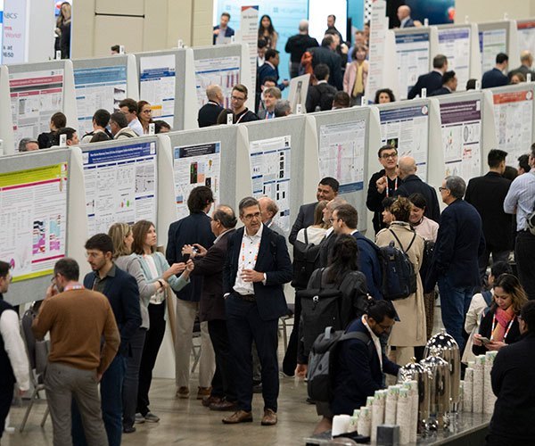 San Antonio, TX - SABCS 2024 San Antonio Breast Cancer Symposium  @ SABCS Attendees during General Views here today, Wednesday December 11, 2024. during the San Antonio Breast Cancer Symposium being held at the Henry B. Gonzalez Convention Center in San Antonio, TX. The symposium features physicians, researchers, patient advocates and healthcare professionals from over 90 countries with the latest research on breast cancer treatment and prevention. Photo by © MedMeetingImages/Todd Buchanan 2024 Technical Questions: todd@medmeetingimages.com